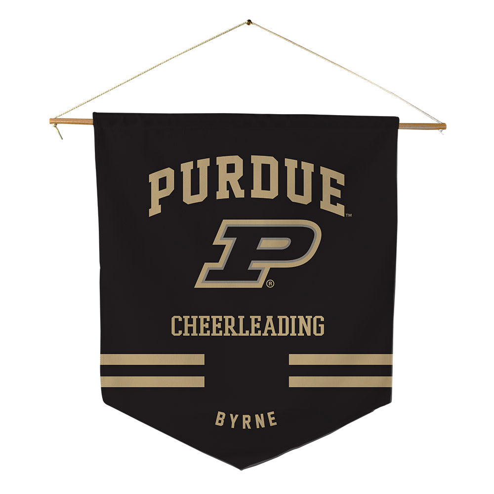 Purdue - NCAA Cheerleading : Sara Byrne - Pennant - 18" x 21"-0