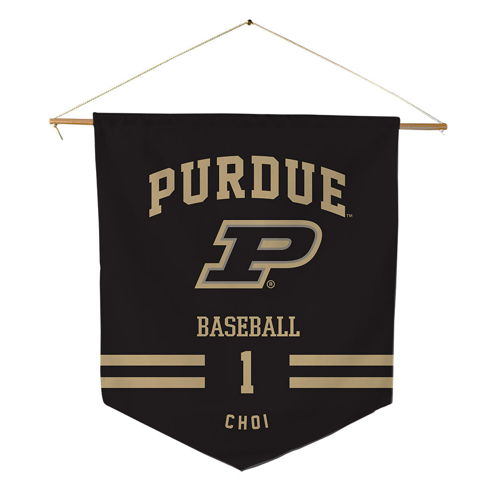 Purdue - NCAA Baseball : Albert Choi - Pennant - 18" x 21"-0