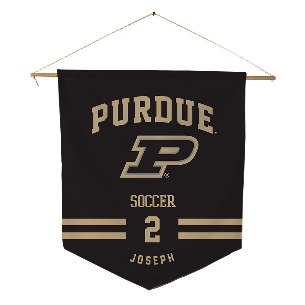 Purdue - NCAA Women's Soccer : Julia Joseph - Pennant - 18" x 21"-0