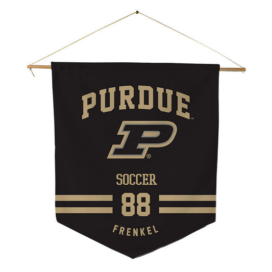 Purdue - NCAA Women's Soccer : Dina Frenkel - Pennant - 18" x 21"-0