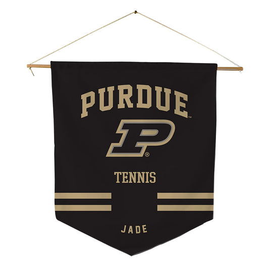 Purdue - NCAA Men's Tennis : William Jade - Pennant - 18" x 21"-0