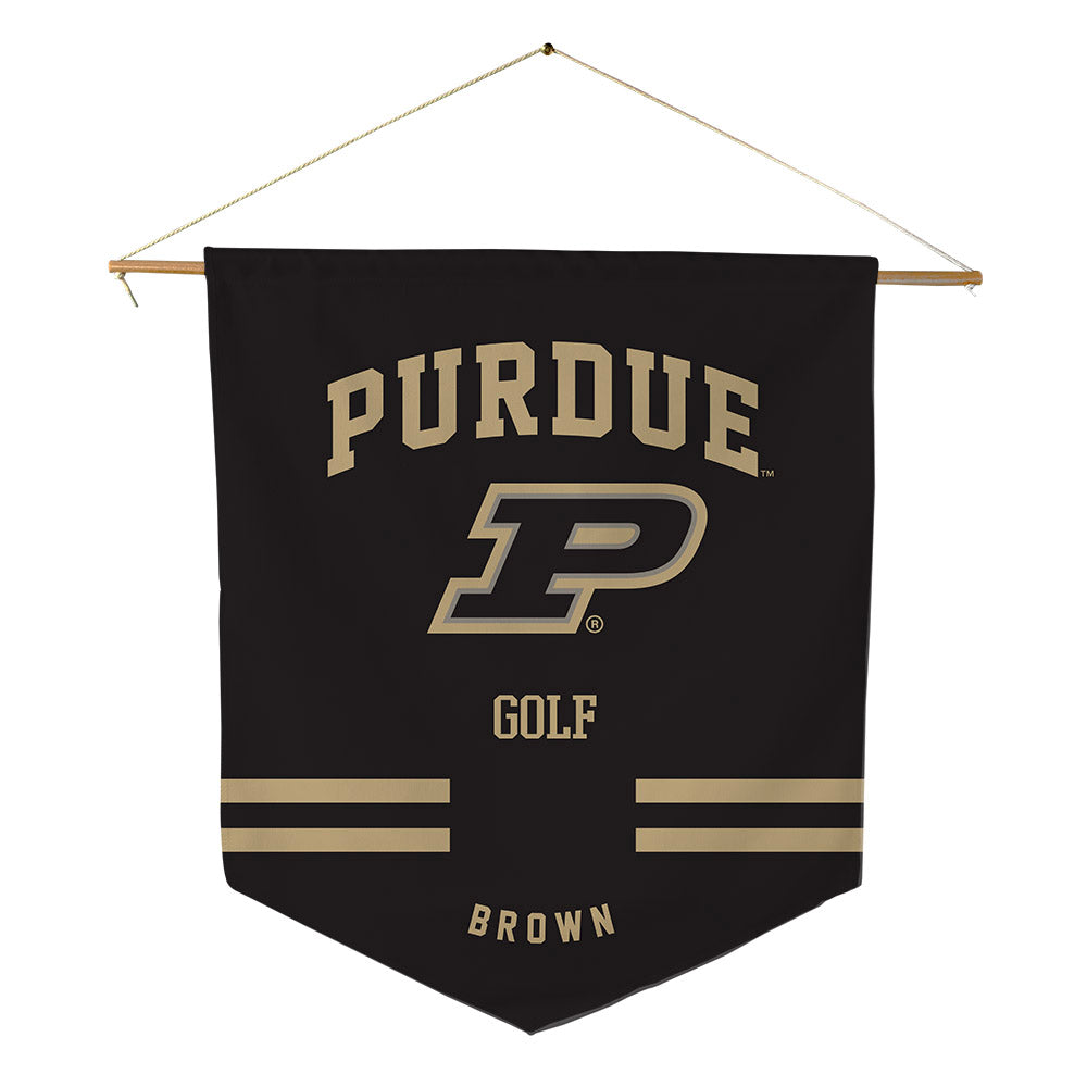 Purdue - NCAA Women's Golf : Samantha Brown - Pennant - 18" x 21"-0