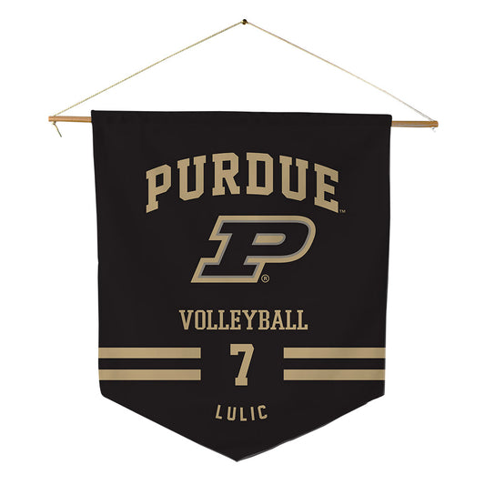 Purdue - NCAA Women's Volleyball : Bianka Lulic - Pennant - 18" x 21"-0