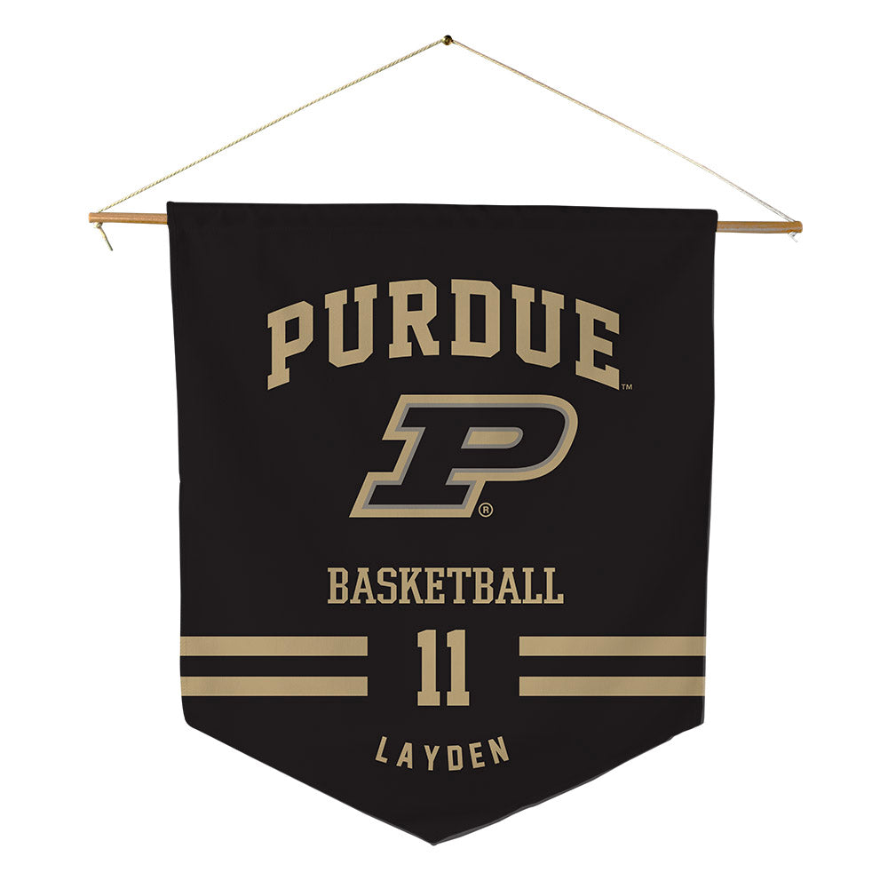 Purdue - NCAA Women's Basketball : McKenna Layden - Pennant - 18" x 21"-0