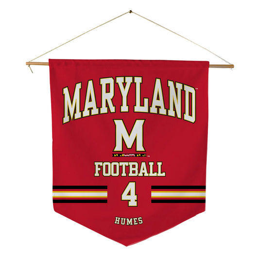 Maryland - NCAA Football : Kevyn Humes - Pennant - 18" x 21"-0