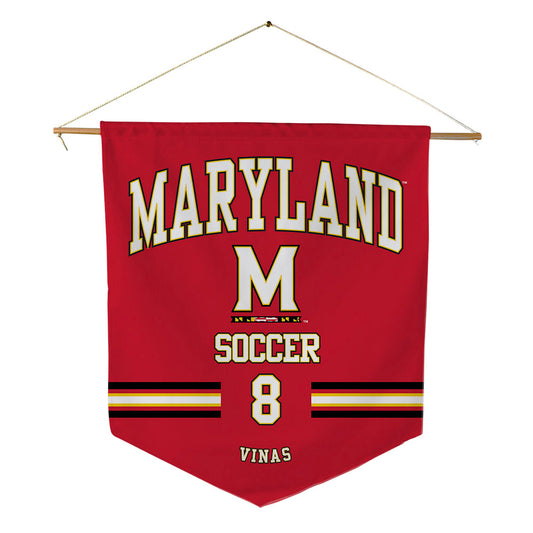 Maryland - NCAA Women's Soccer : Sofi Vinas - Pennant - 18" x 21"-0