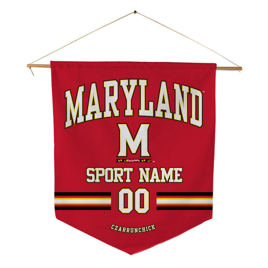Maryland - NCAA Women's Gymnastics : Alexis Czarrunchick - Pennant - 18" x 21"-0