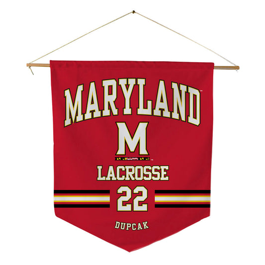 Maryland - NCAA Women's Lacrosse : Lexi Dupcak - Pennant - 18" x 21"-0