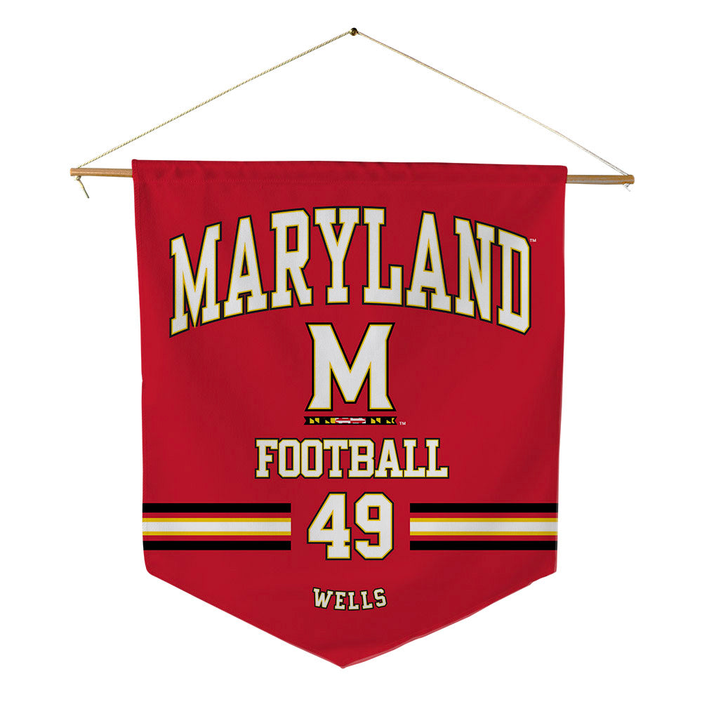 Maryland - NCAA Football : Chris Wells - Pennant - 18" x 21"-0