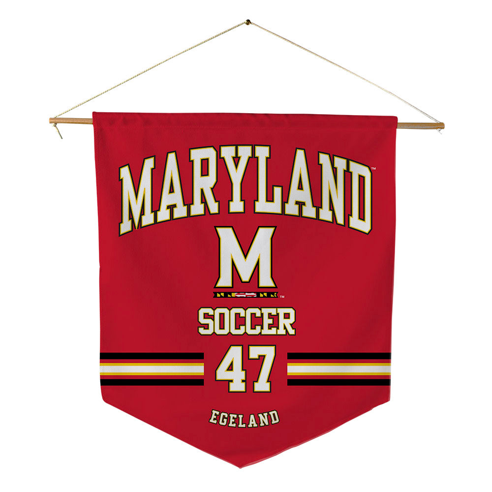 Maryland - NCAA Women's Soccer : Ellie Egeland - Pennant - 18" x 21"-0
