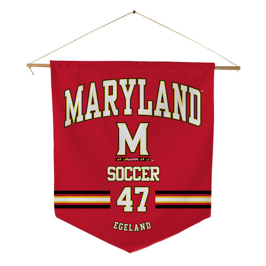 Maryland - NCAA Women's Soccer : Ellie Egeland - Pennant - 18" x 21"-0