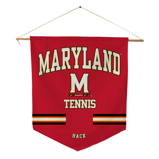 Maryland - NCAA Women's Tennis : Danielle Hack - Pennant - 18" x 21"-0