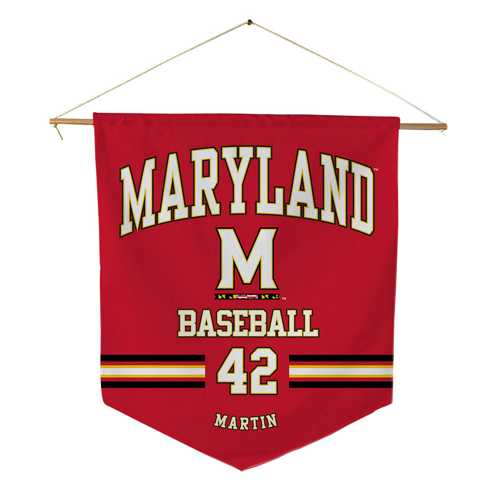 Maryland - NCAA Baseball : Brayden Martin - Pennant - 18" x 21"-0
