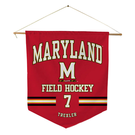 Maryland - NCAA Women's Field Hockey : Ava Trexler - Pennant - 18" x 21"-0