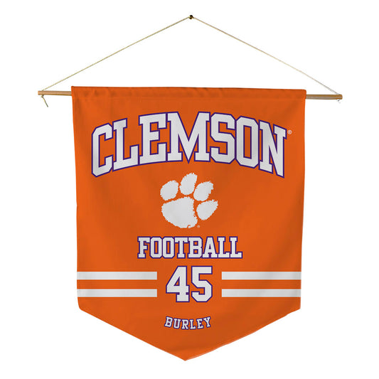 Clemson - NCAA Football : Vic Burley - Pennant - 18" x 21"-0