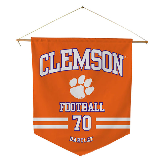 Clemson - NCAA Football : Chancellor Barclay - Pennant - 18" x 21"-0