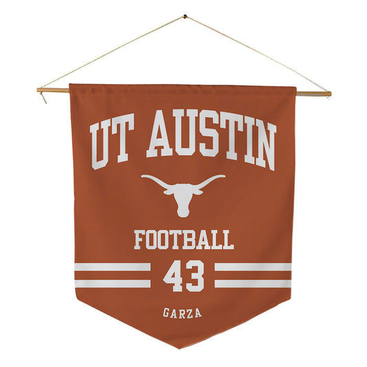 Texas - NCAA Football : Eric Garza - Pennant - 18" x 21"-0