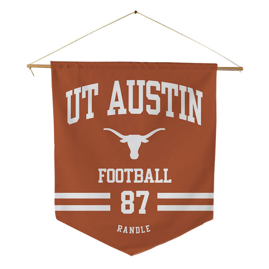 Texas - NCAA Football : Will Randle - Pennant - 18" x 21"-0