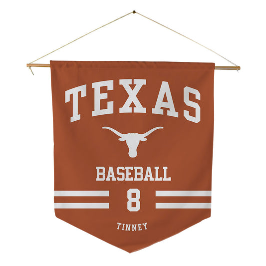 Texas - NCAA Baseball : Carson Tinney - Pennant - 18" x 21"-0