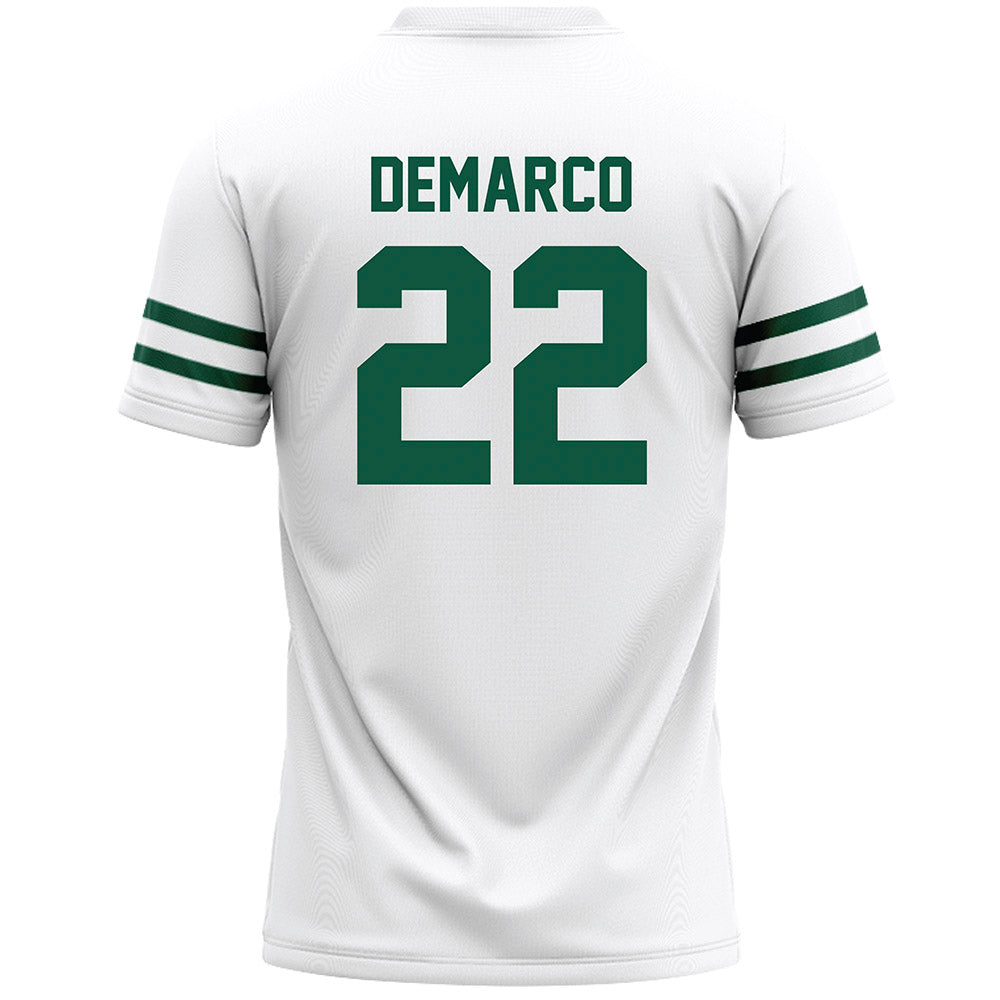 Cleveland State - NCAA Men's Lacrosse : Jameson DeMarco - White Lacrosse Jersey -1
