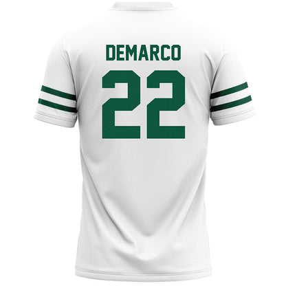 Cleveland State - NCAA Men's Lacrosse : Jameson DeMarco - White Lacrosse Jersey -1