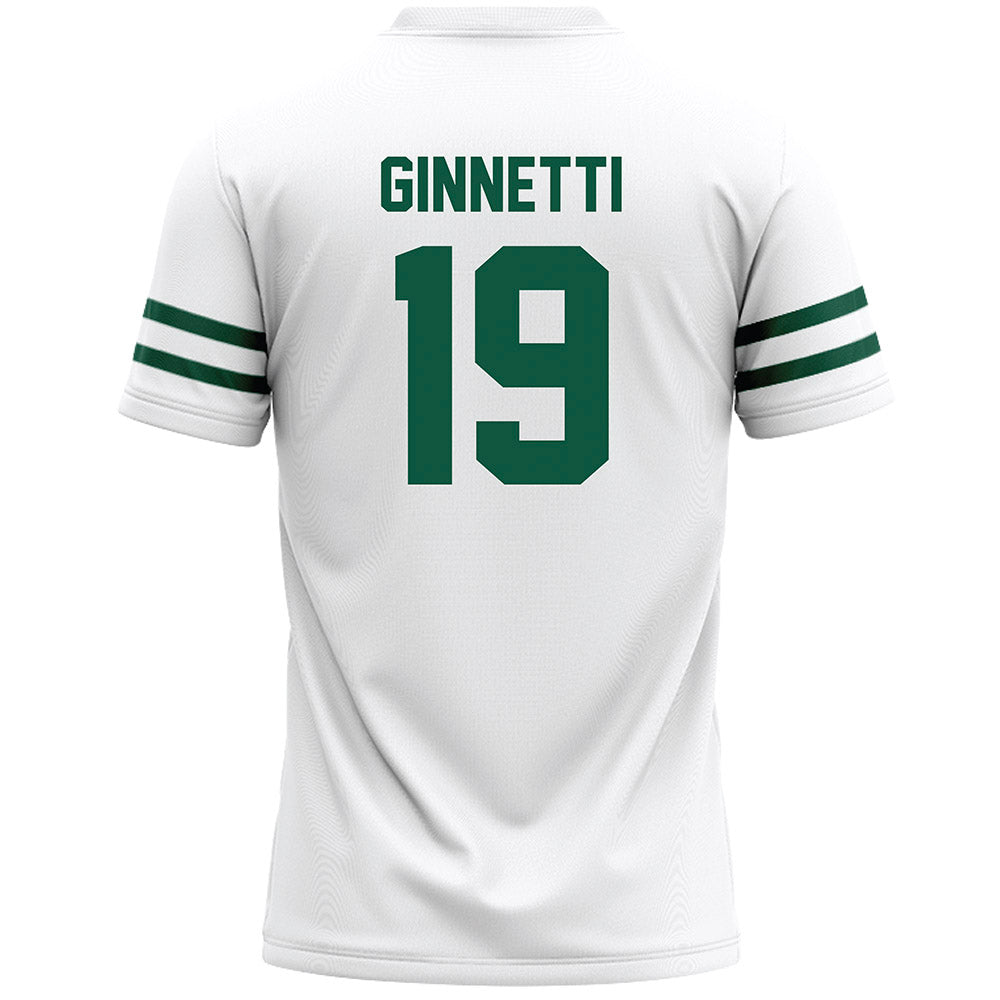Cleveland State - NCAA Men's Lacrosse : Joseph Ginnetti - White Lacrosse Jersey -1