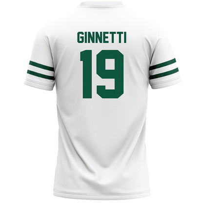 Cleveland State - NCAA Men's Lacrosse : Joseph Ginnetti - White Lacrosse Jersey -1