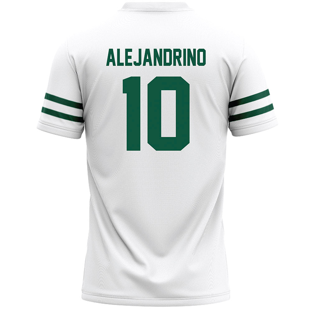 Cleveland State - NCAA Men's Lacrosse : Seth Alejandrino - White Lacrosse Jersey -1