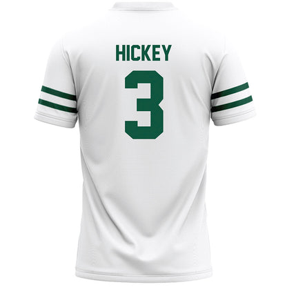 Cleveland State - NCAA Men's Lacrosse : Brennen Hickey - White Lacrosse Jersey -1