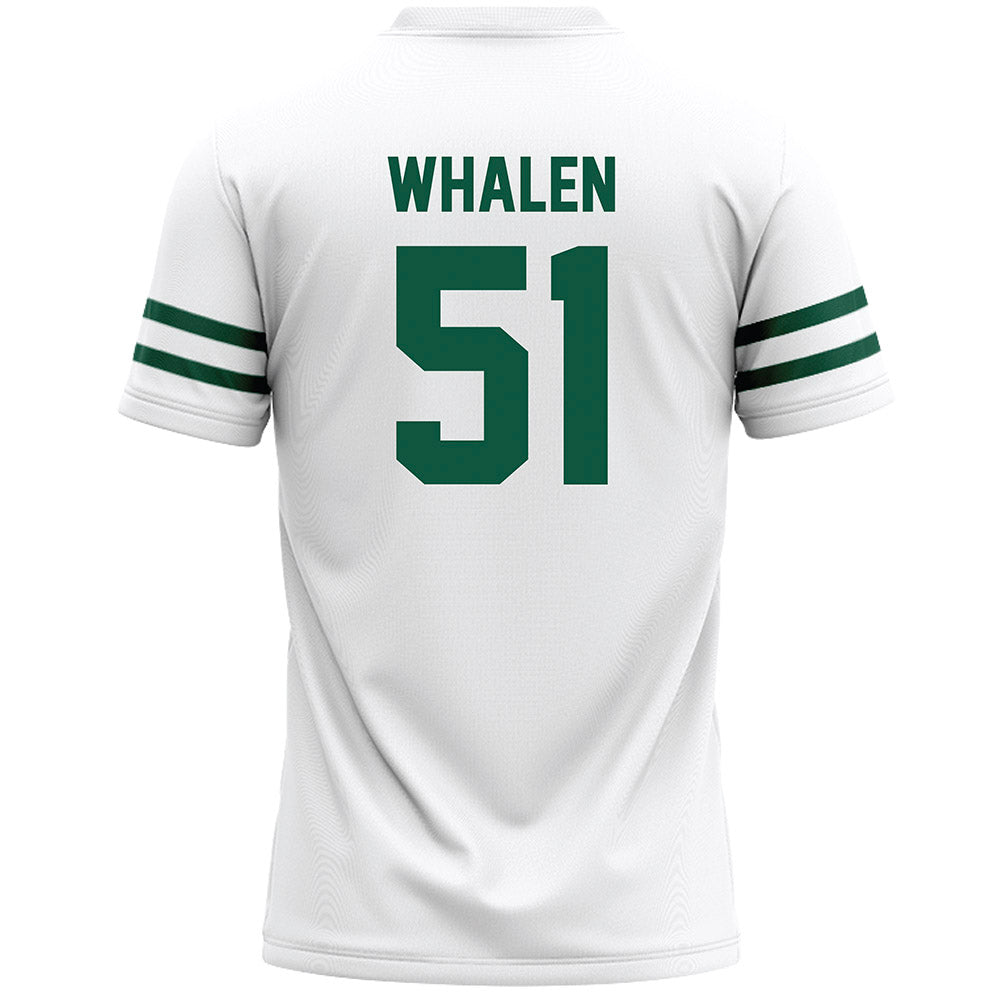 Cleveland State - NCAA Men's Lacrosse : Landon Whalen - White Lacrosse Jersey -1