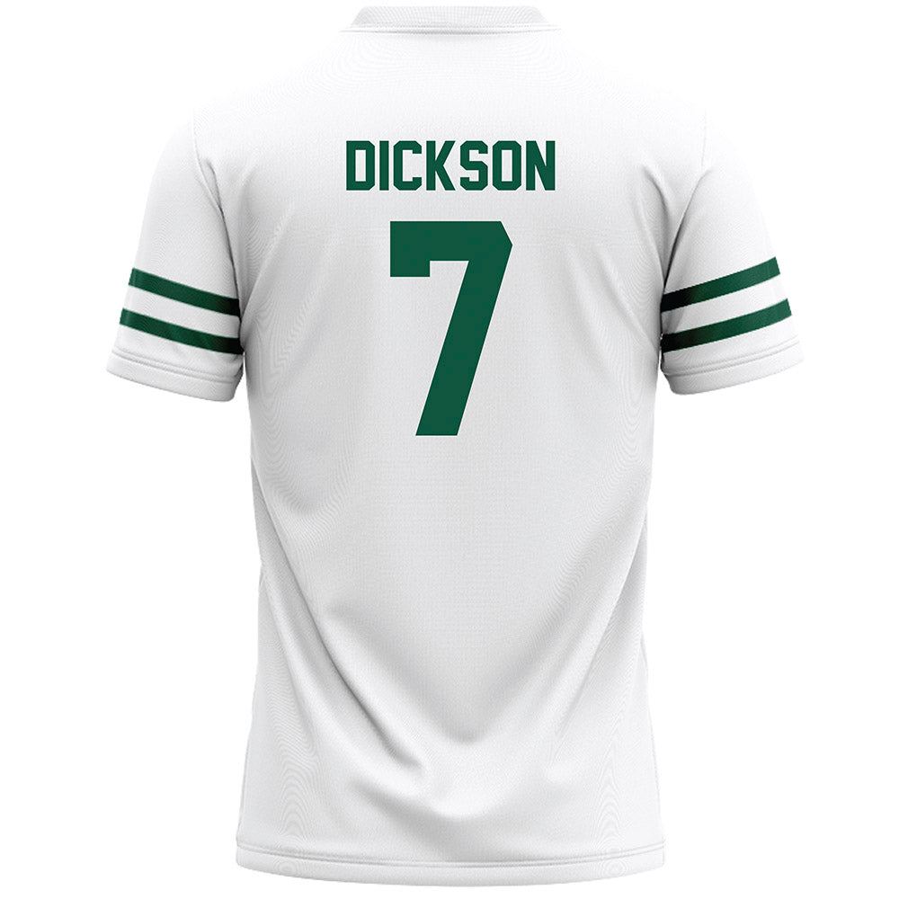 Cleveland State - NCAA Men's Lacrosse : John Dickson - White Lacrosse Jersey -1