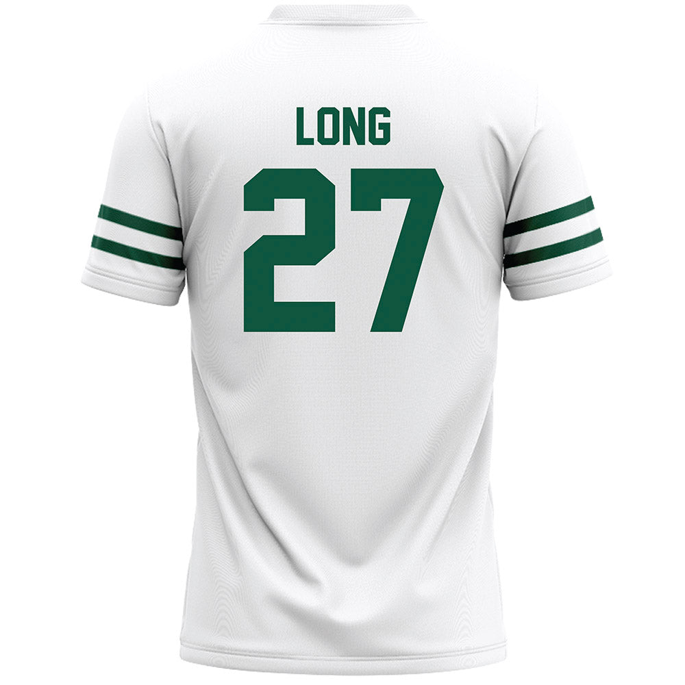 Cleveland State - NCAA Men's Lacrosse : Alex Long - White Lacrosse Jersey -1