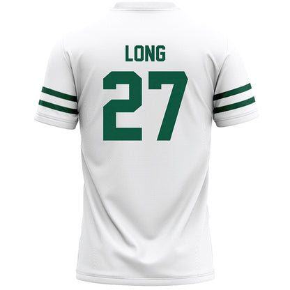 Cleveland State - NCAA Men's Lacrosse : Alex Long - White Lacrosse Jersey -1