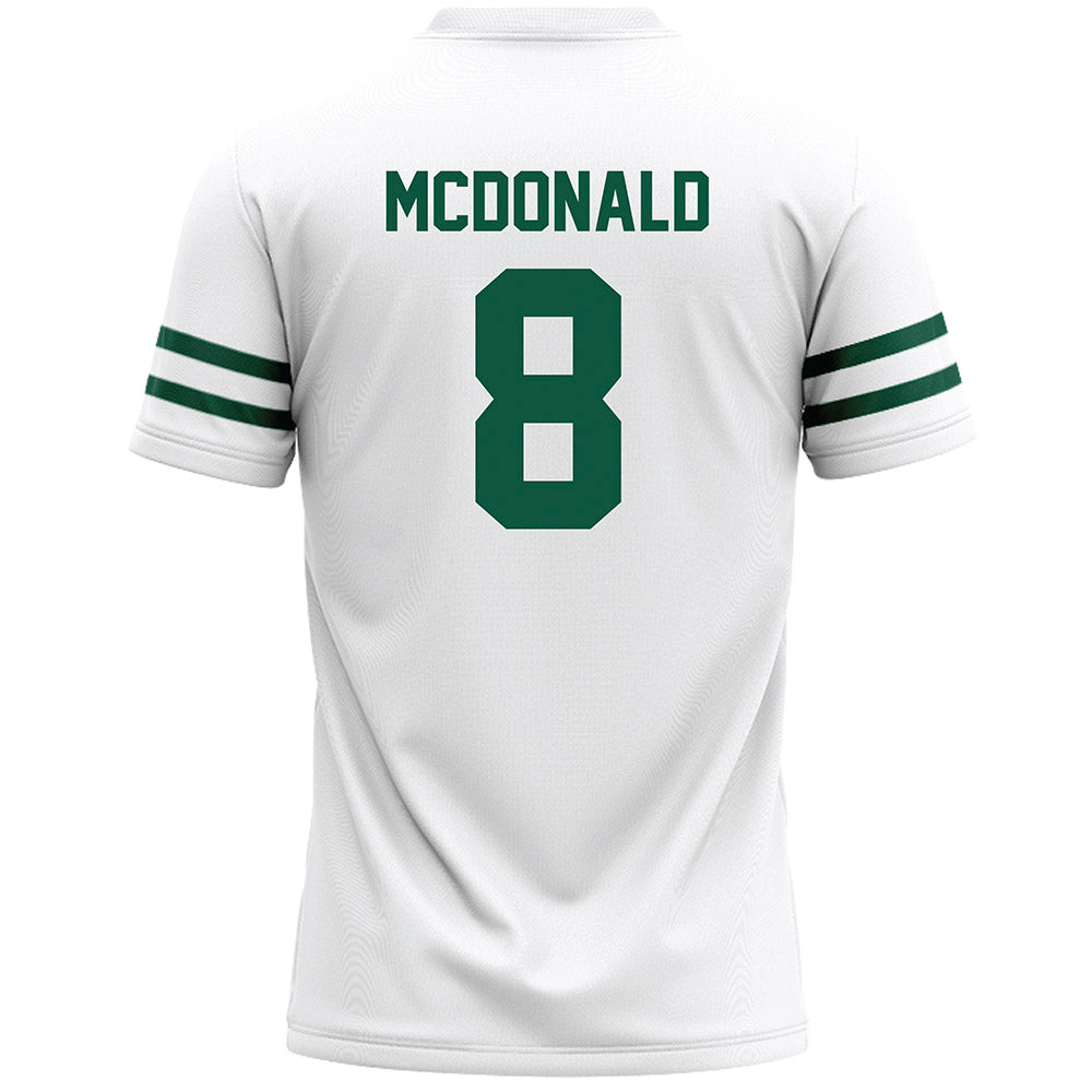 Cleveland State - NCAA Men's Lacrosse : Creed McDonald - White Lacrosse Jersey -1