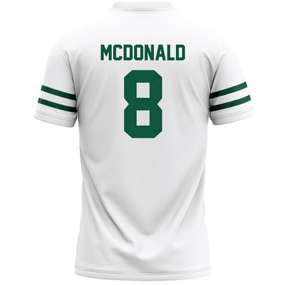 Cleveland State - NCAA Men's Lacrosse : Creed McDonald - White Lacrosse Jersey -1