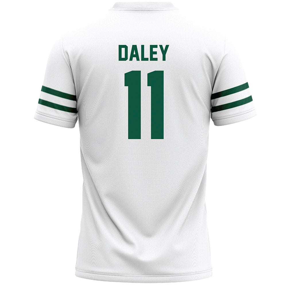 Cleveland State - NCAA Men's Lacrosse : Tyler Daley - White Lacrosse Jersey -1