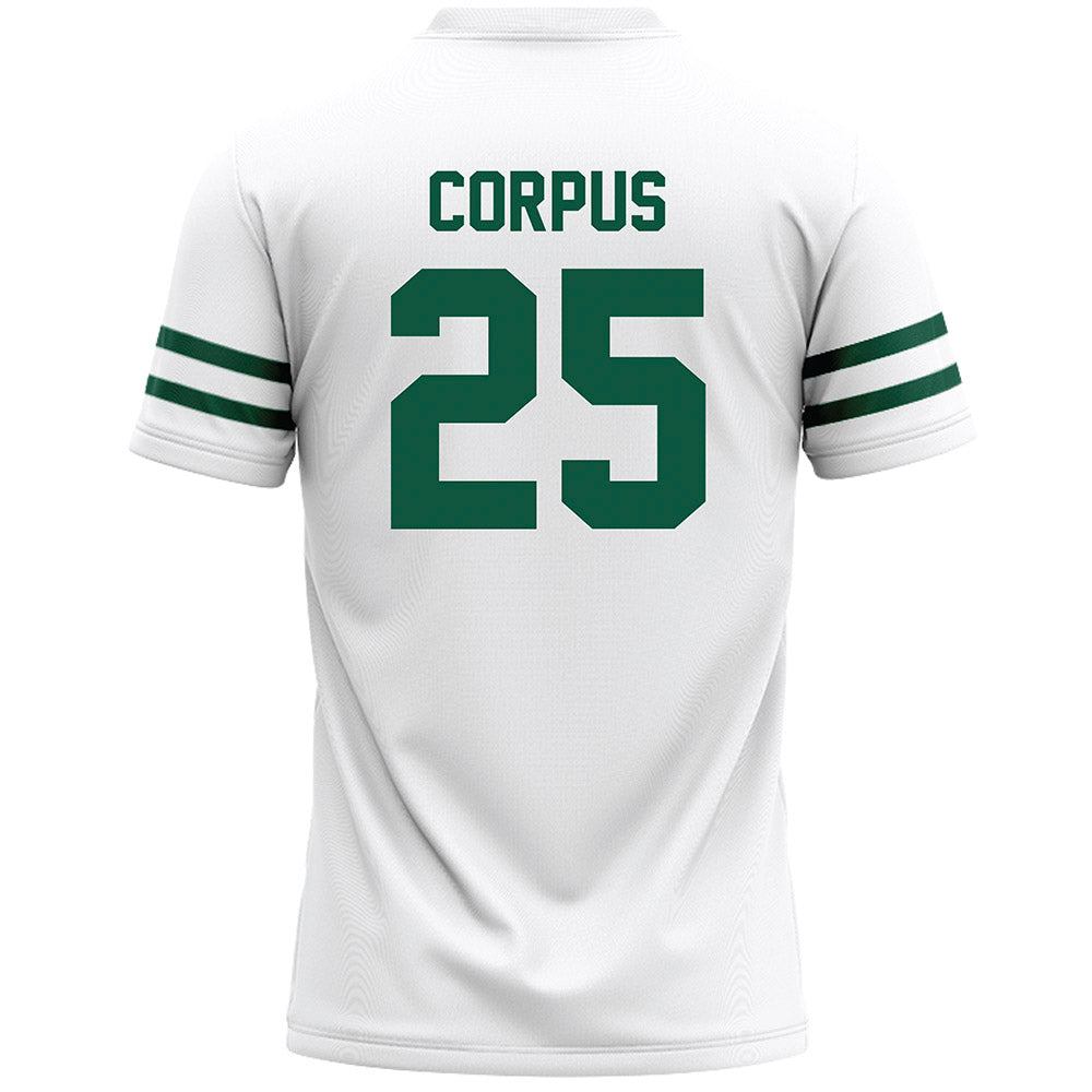 Cleveland State - NCAA Men's Lacrosse : Payton Corpus - White Lacrosse Jersey -1
