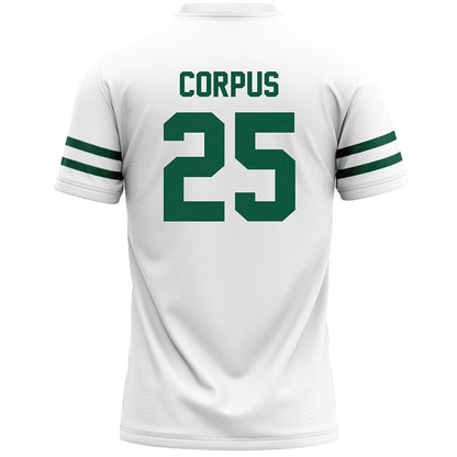 Cleveland State - NCAA Men's Lacrosse : Payton Corpus - White Lacrosse Jersey -1