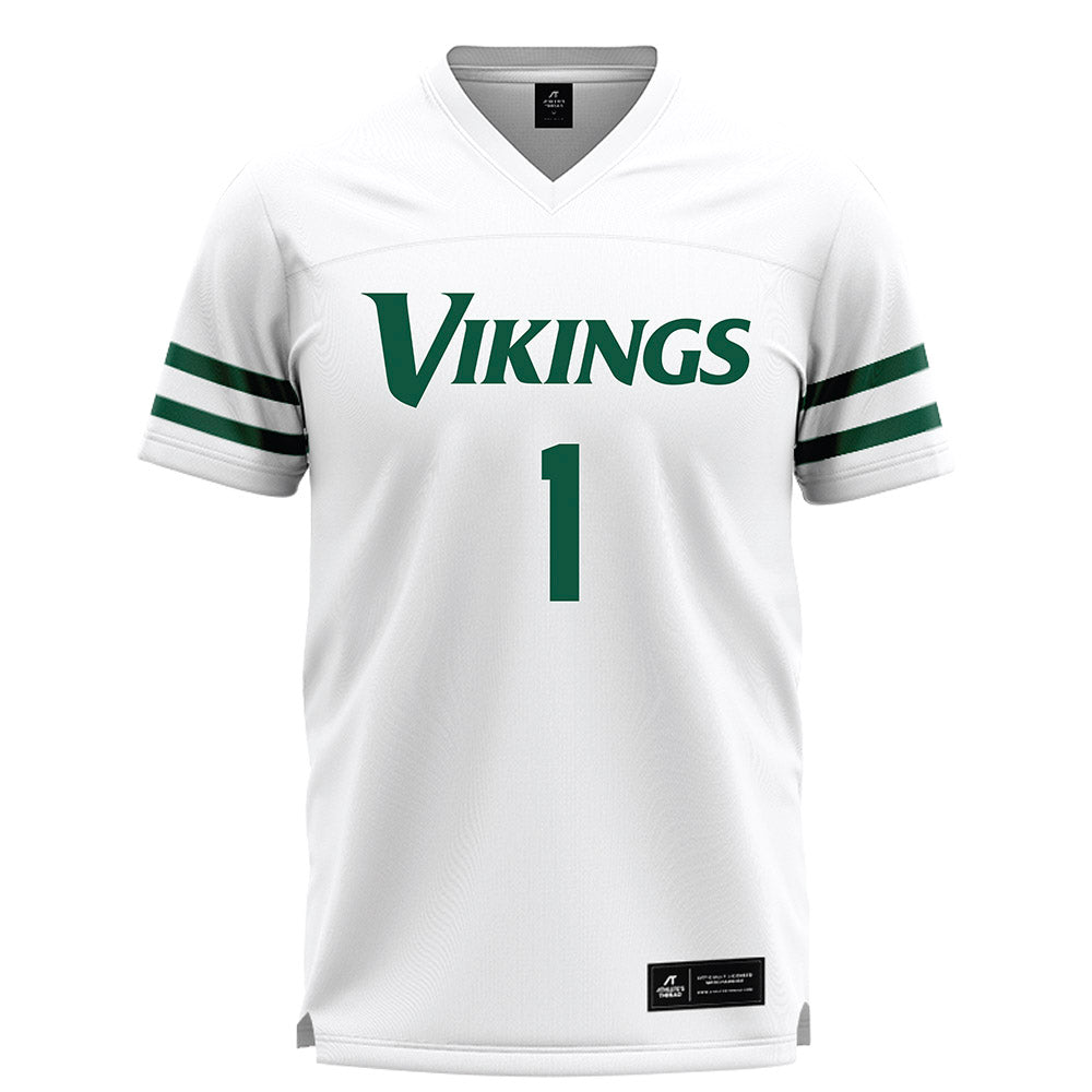 Cleveland State - NCAA Men's Lacrosse : Will Adair - White Lacrosse Jersey -0