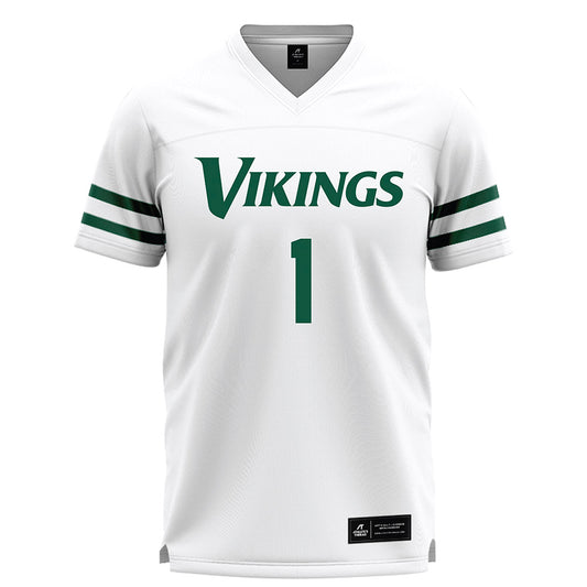 Cleveland State - NCAA Men's Lacrosse : Will Adair - White Lacrosse Jersey -0