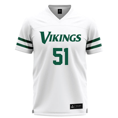 Cleveland State - NCAA Men's Lacrosse : Landon Whalen - White Lacrosse Jersey -0