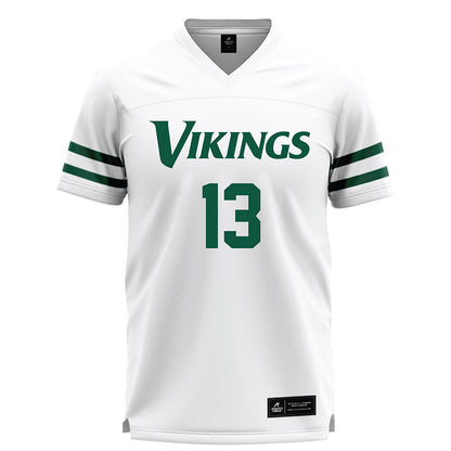 Cleveland State - NCAA Men's Lacrosse : James Grosspietsch - White Lacrosse Jersey -0