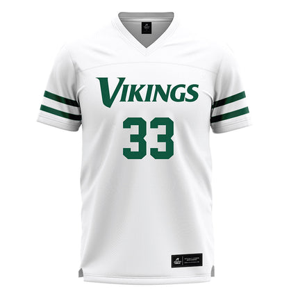 Cleveland State - NCAA Men's Lacrosse : Nikolas Federici - White Lacrosse Jersey -0