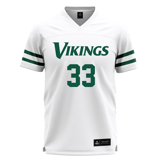 Cleveland State - NCAA Men's Lacrosse : Nikolas Federici - White Lacrosse Jersey -0