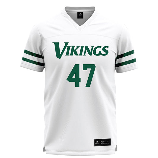 Cleveland State - NCAA Men's Lacrosse : Mattix Groves - White Lacrosse Jersey -0
