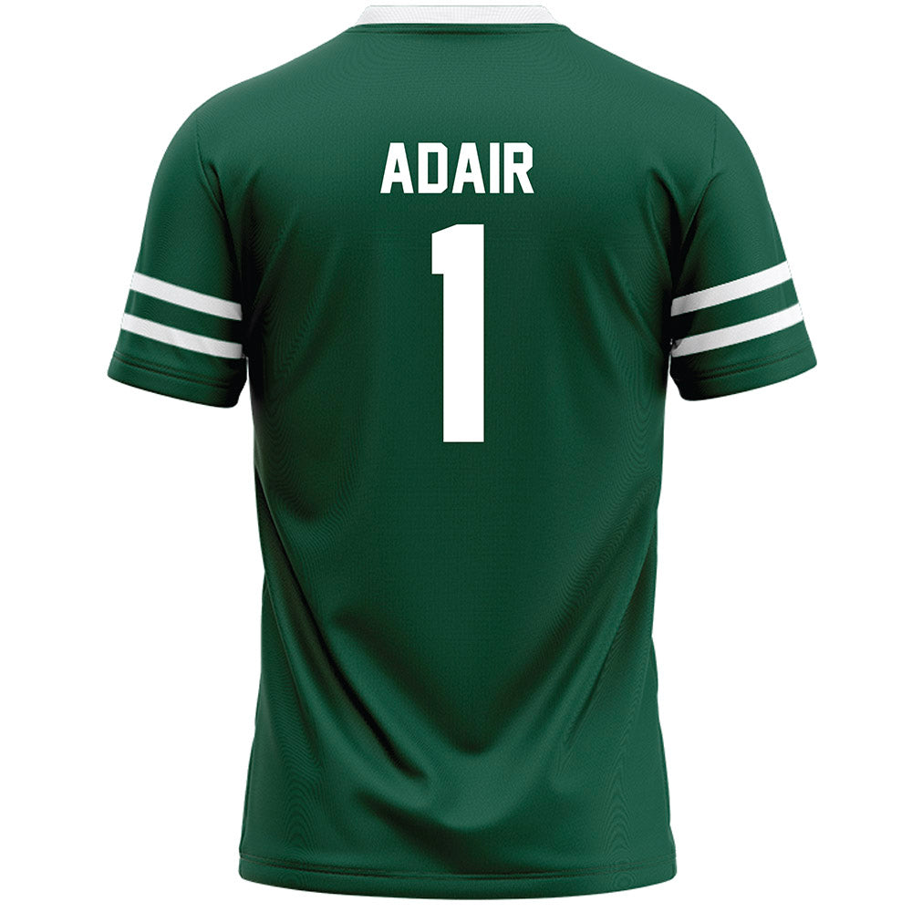 Cleveland State - NCAA Men's Lacrosse : Will Adair - Green Lacrosse Jersey-1