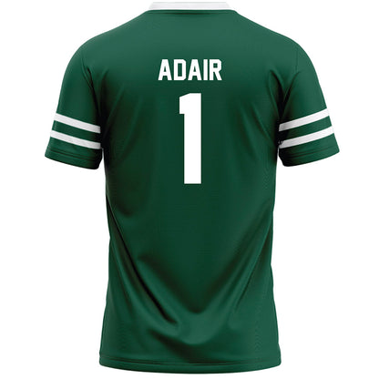 Cleveland State - NCAA Men's Lacrosse : Will Adair - Green Lacrosse Jersey-1