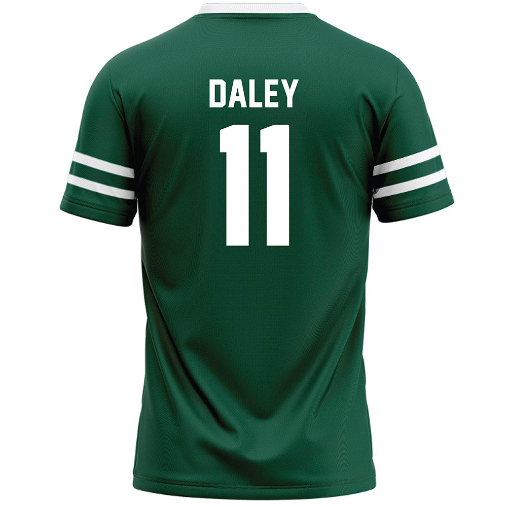 Cleveland State - NCAA Men's Lacrosse : Tyler Daley - Green Lacrosse Jersey-1