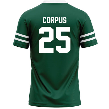 Cleveland State - NCAA Men's Lacrosse : Payton Corpus - Green Lacrosse Jersey-1
