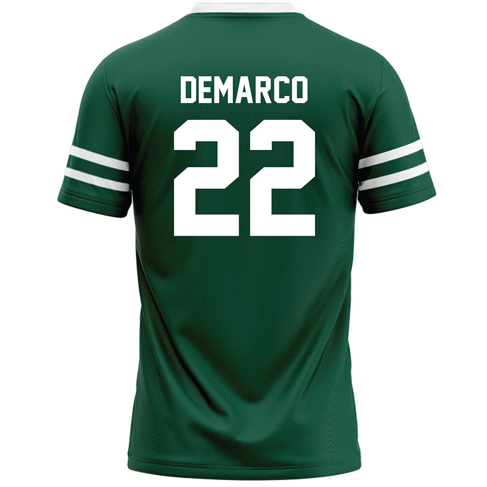 Cleveland State - NCAA Men's Lacrosse : Jameson DeMarco - Green Lacrosse Jersey-1